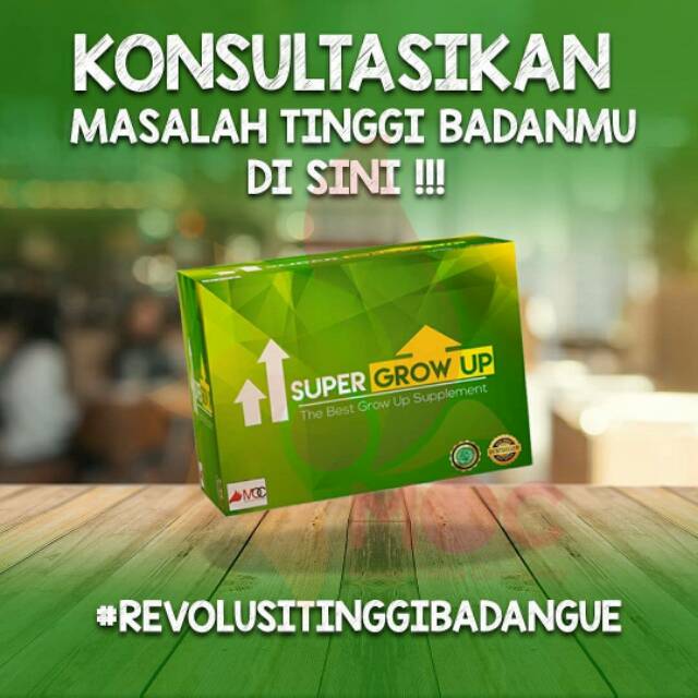 

VITAMIN PENINGGI BADAN SUPER GOW UP SUSU KALSIUM SUPERGROWUP