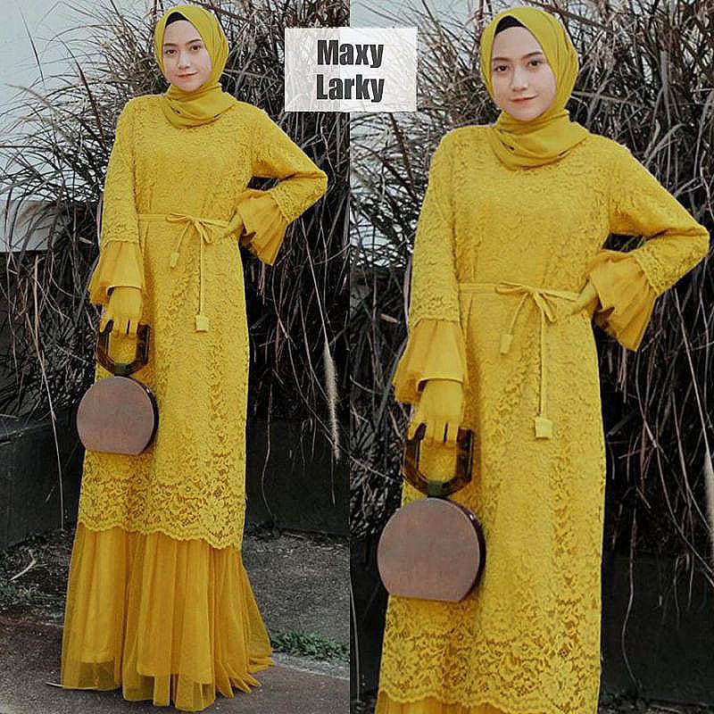 RATUTU LARKY BRUKAT CORNELI / MAXI BRUKAT  / GAMIS BRUKAT TILE /GAMIS BRUKAT PREMIUM SIZE M-L XL-XXL