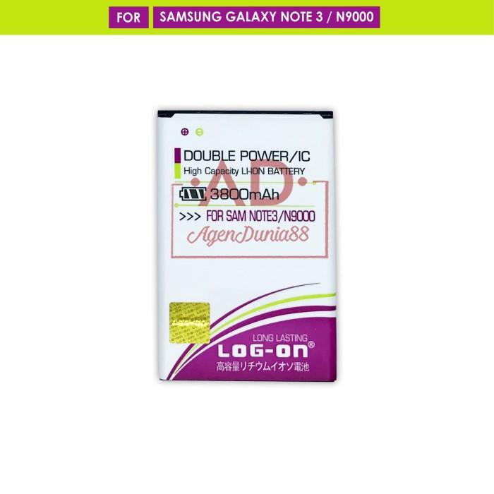 BATERAI SAMSUNG GALAXY NOTE 3 - N9000 - LOG ON DOUBLE POWER BATTERY