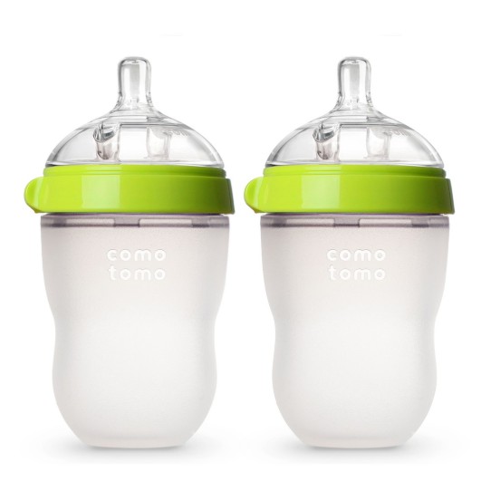 Comotomo Green 250ml Twin Pack – Botol Susu Bayi