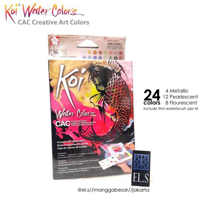 

Update! Sakura Koi Water Color Pocket Cac Set 24 Termurah