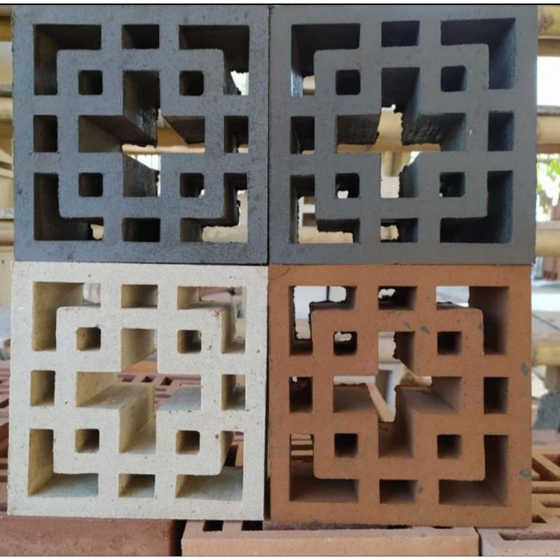 Roster/Loster/ventilasi udara model kaligrafi