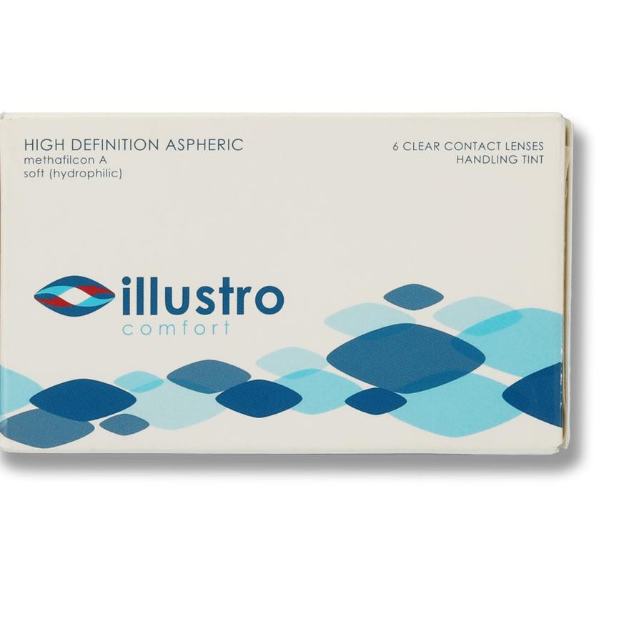 NEW Illustro Lensa Kontak Illustro Comfort Clear CFF22 .......