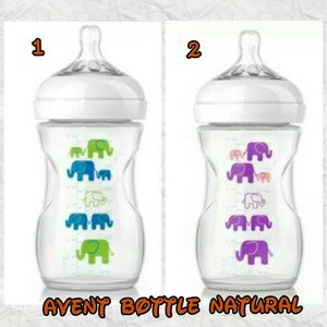 Avent Bottle Natural Elephant 260ml / Botol Natural