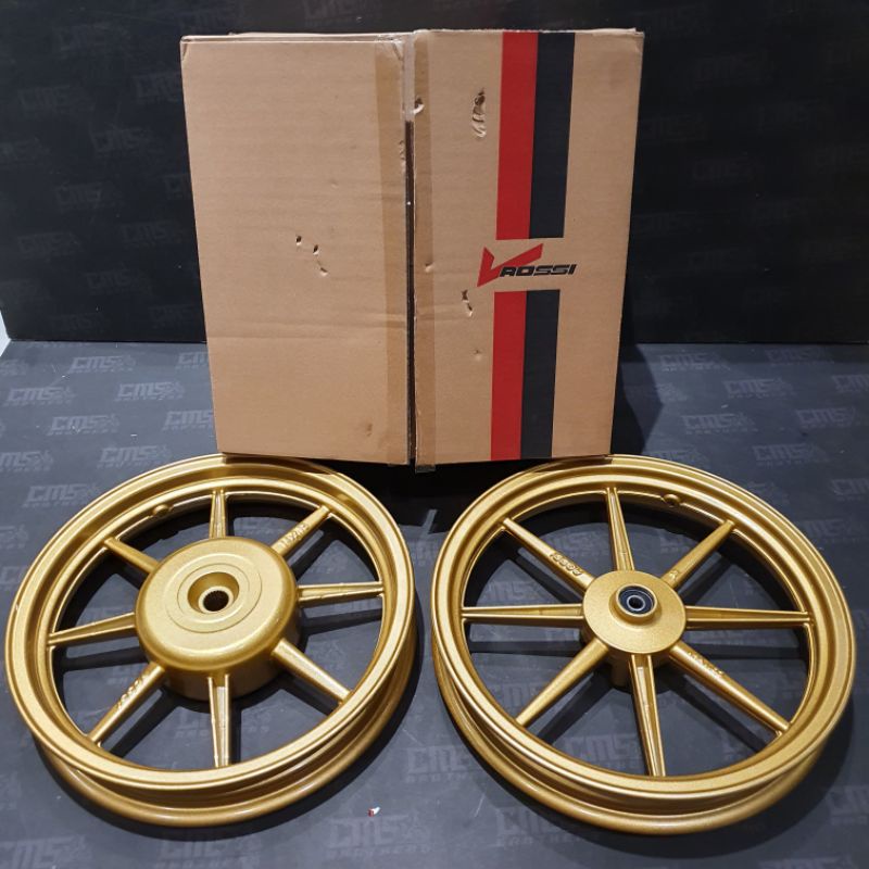 Velg Racing Vrossi Venom Comet Ring 14 Palang 8 Honda Vario 125 150 Gold