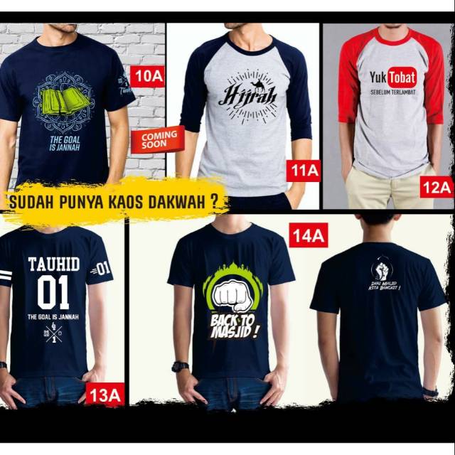 Kaos Islami Pesan Kebaikan