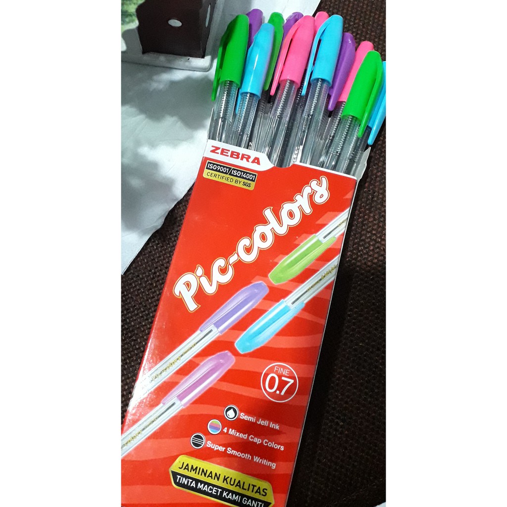 

Pulpen: Zebra Pic-Colors 0.7