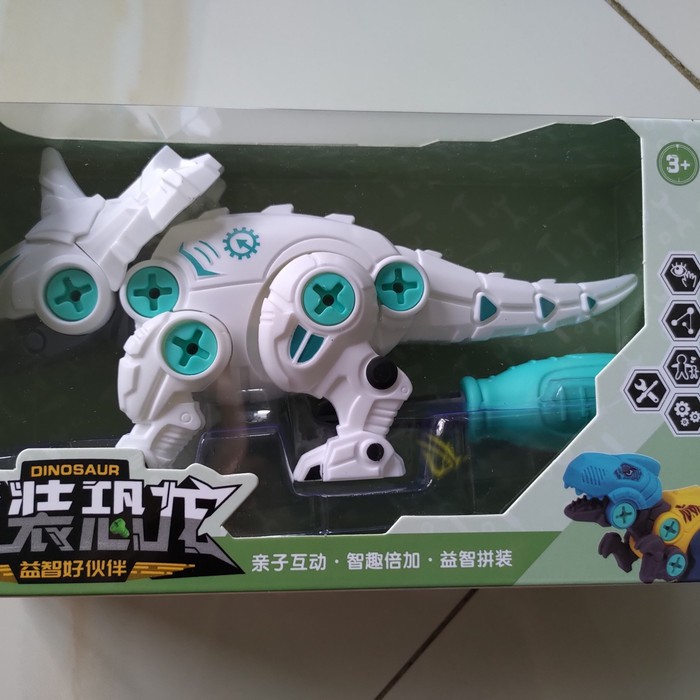 Mainan Robot Dinosaurus DIY T-Rex Ready Stok