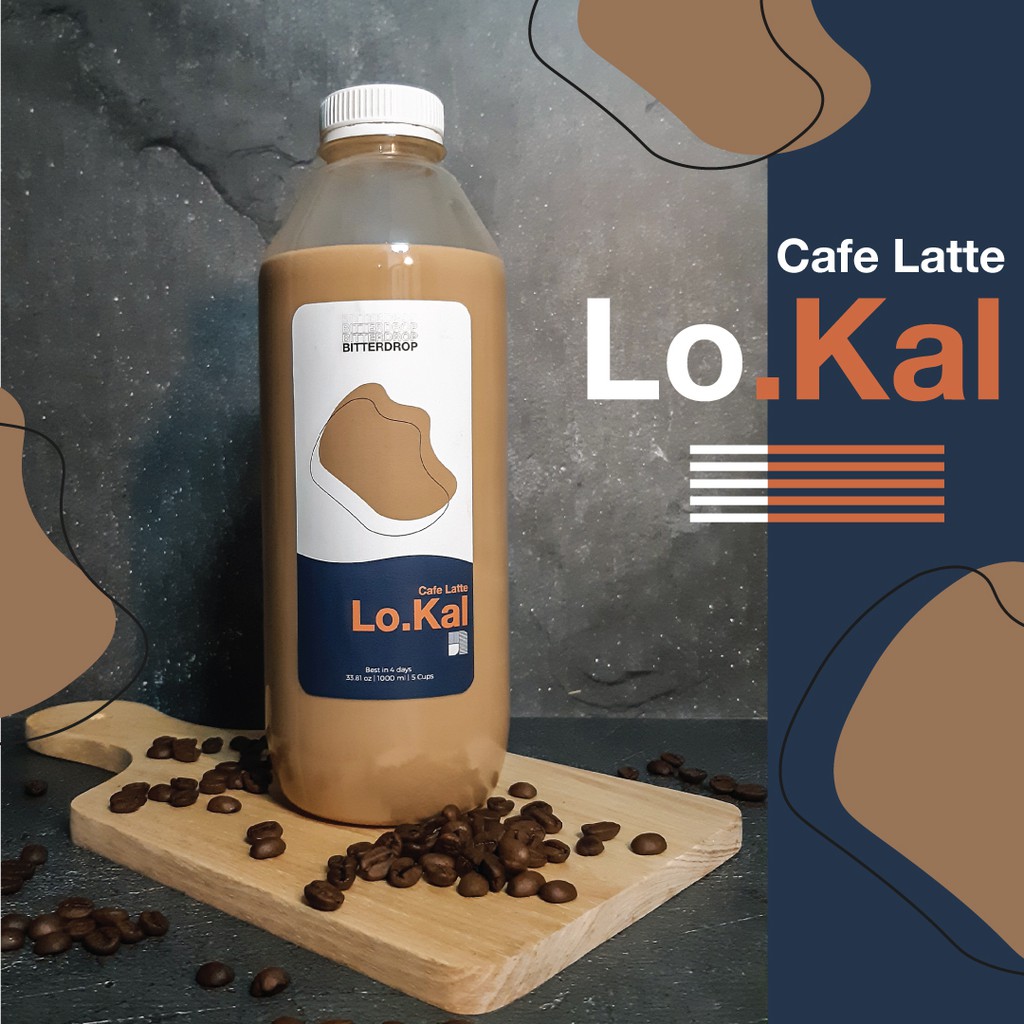 

Kopi Susu Gula Aren 1 Liter | BITTERDROP CAFE LATTE LO.KAL