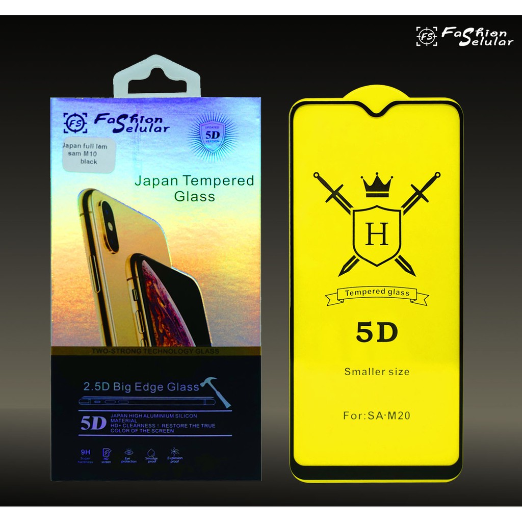 Tempered Glass Samsung A01 Core | A22 5G | A32 4G | A72 4G/ 5G/ A73 5G | A34 5G Anti Gores FS Japan Full Lem