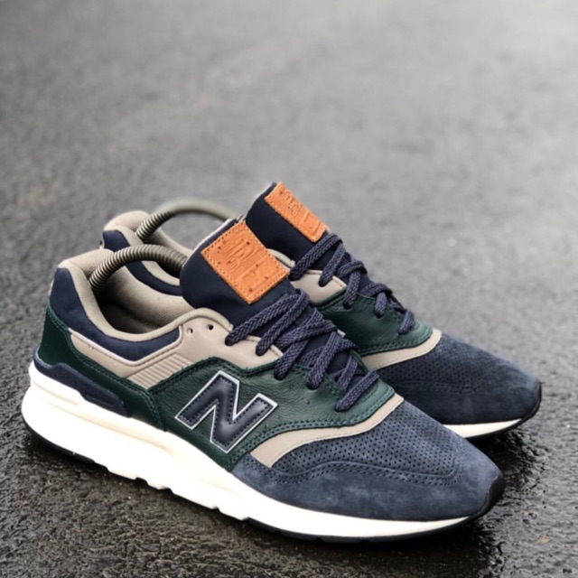 NEW BALANCE 997 HXB NAVY GREEN ORIGINAL 100% NEW HOT PROMO BIG SALE