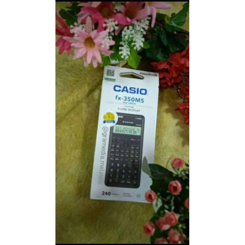 

SCIENTIFIC CALCULATOR CASIO FX-350MS