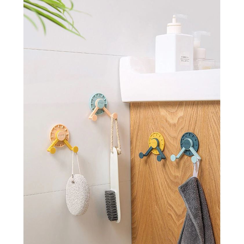 NA -  CREATIVE CLOCK HOOK - GANTUNGAN SERBAGUNA - HOLDER HP - HANGER HOOK