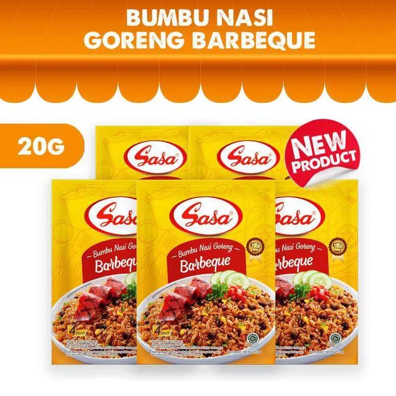 

Classica2106 Sasa Bumbu Nasi Goreng Barbeque Renceng [10 X 20 Gr]