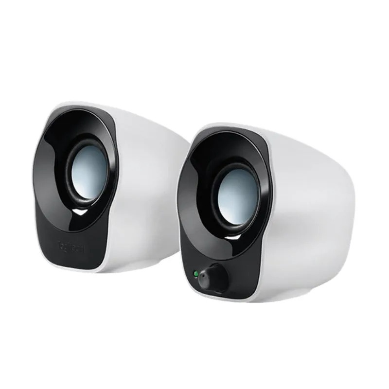 Logitech Compact Stereo Speaker - Z120 - White