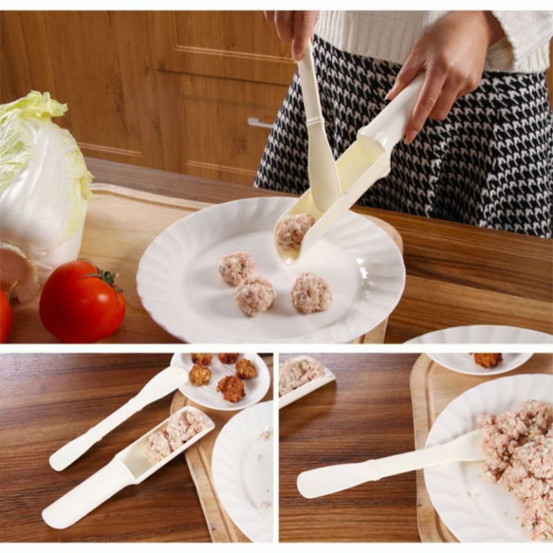 Alat Sendok Pembuat Pencetak Bakso Plastik