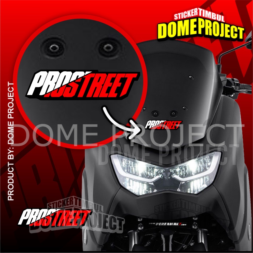 STIKER PROSTREET PRO STREET STIKER CUTTING MOTOR STIKER NMAX STIKER MOTOR AKSESORIS SEPEDA MOTOR