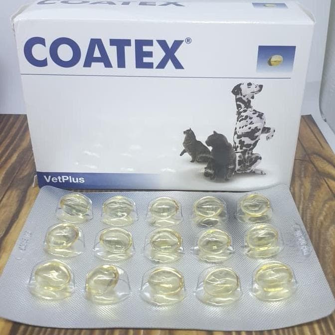 COATEX VETPLUS UNTUK KUCING DAN ANJING - Per Tablet