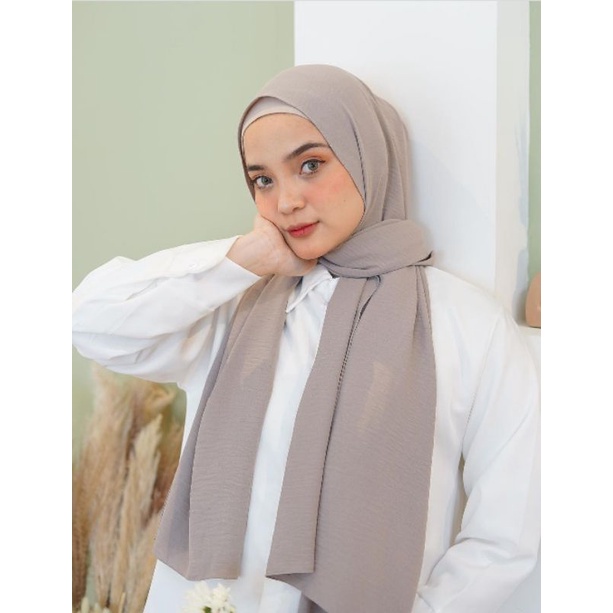 PASHMINA CRINCLE AIRFLOW COTTON SHAWL PREMIUM/HIJAB PASMINA CRINCLE AIRFLOW SHAWL 175X75-2