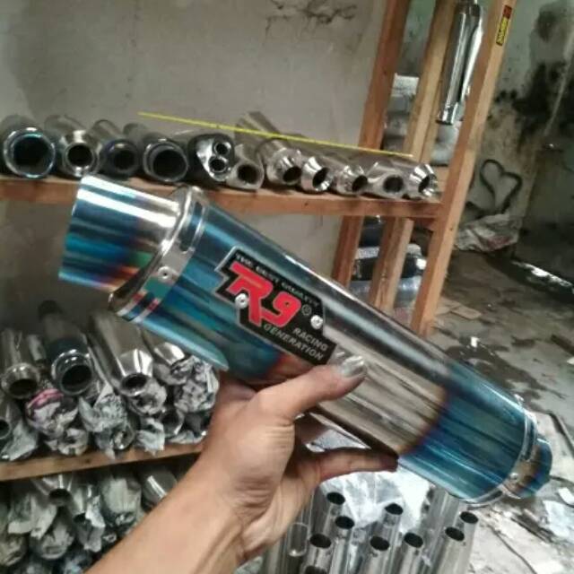 Silincer knalpot r9 stainles