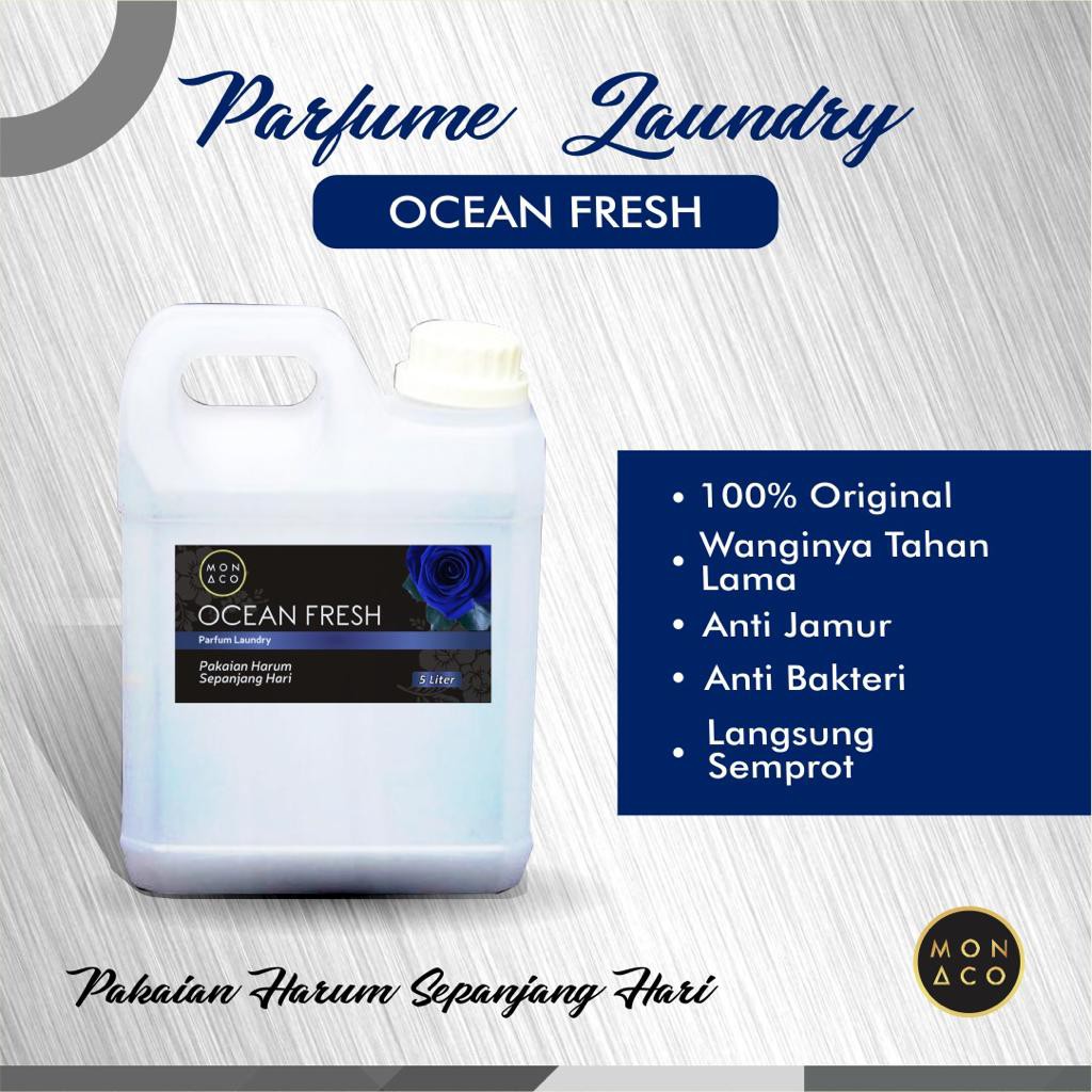 Parfum Laundry&amp; Seterika 5 LITER - AROMA OCEAN FRESH