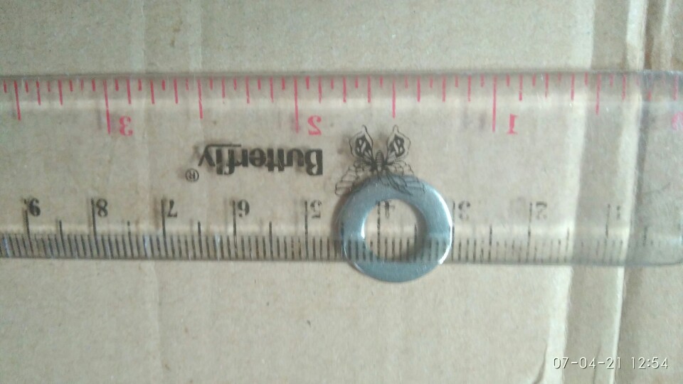 M8 Ring Plat Stainless Steel 304 Ss304 Wp Washer Plate 8mm