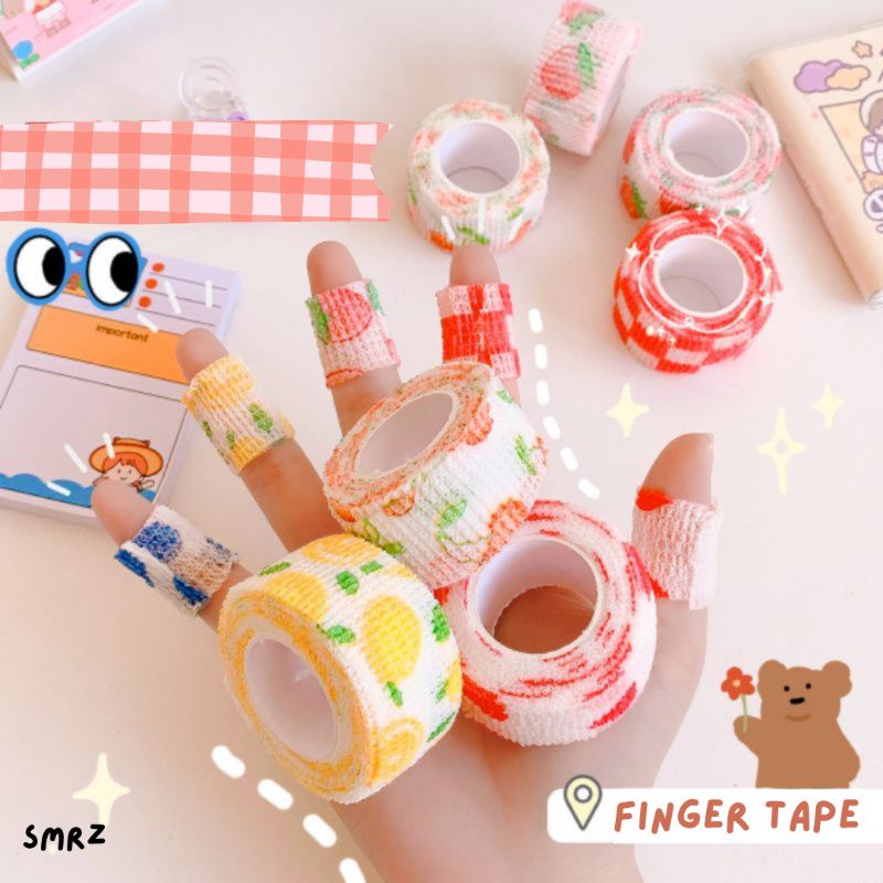 

Finger Protection Tape - Pelindung Jari saat Menulis / Belajar - Hand Band (4,5 meter)
