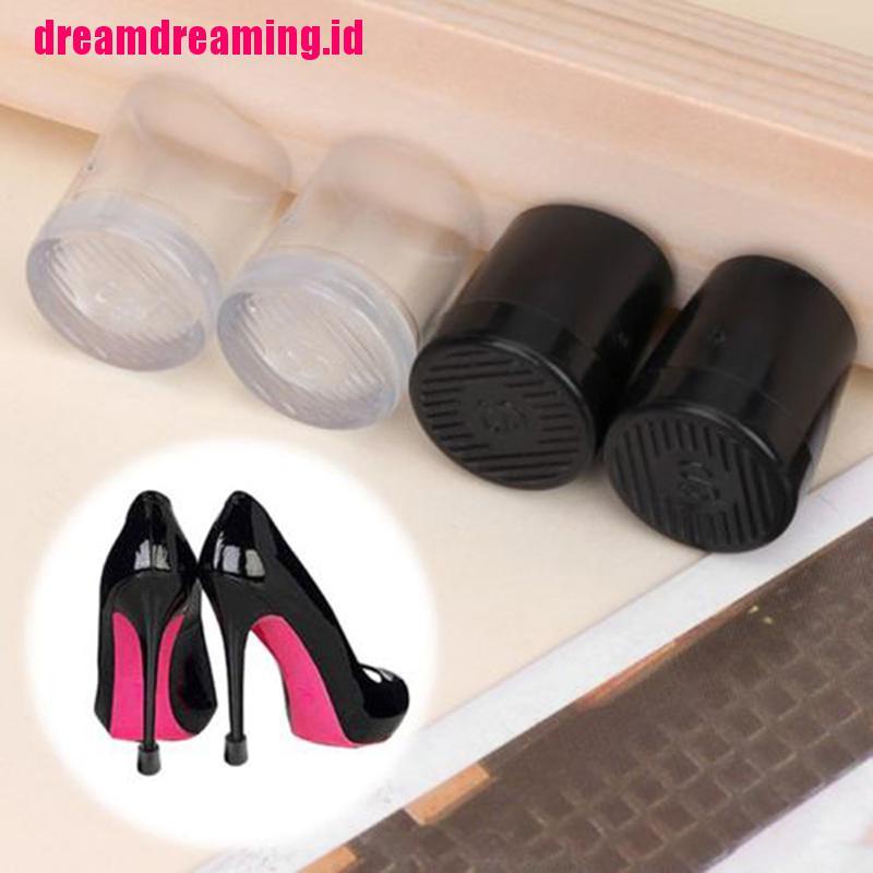 2pcs Cover Pelindung Sepatu High Heels Stiletto Anti Slip Untuk Pernikahan