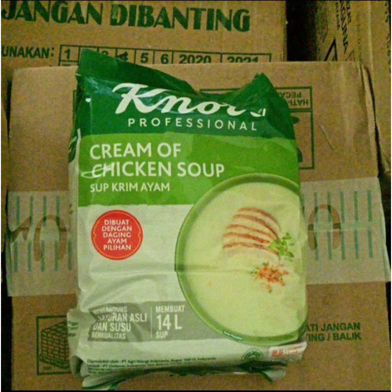

KNORR CREAM OF CHIKCKEN SOUP || SUP KRIM AYAM 1 KG || ZUPA ZUPA