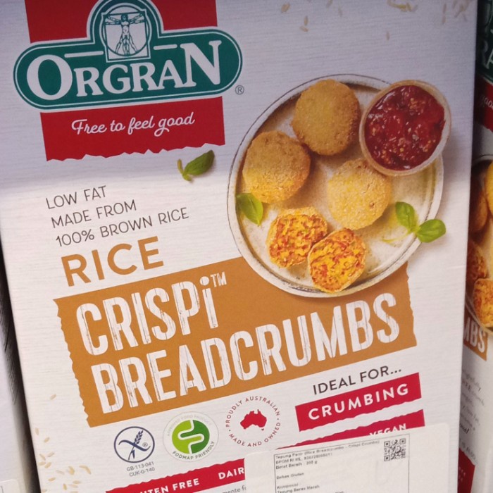 

BISA COD Rice crispy breadcrumbs/Orgran gluten free 300 gr