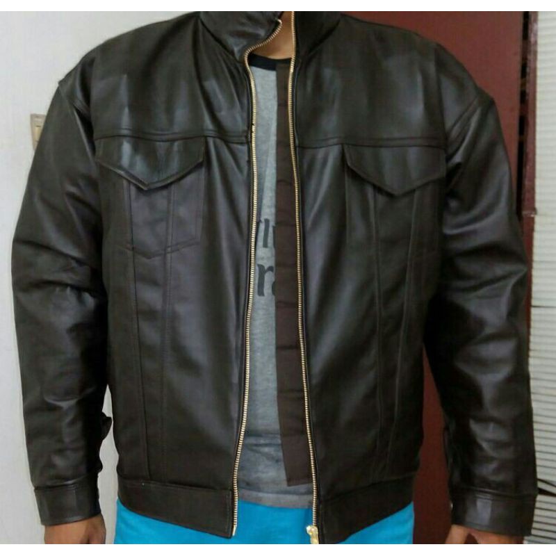 jaket kulit anti sajam#anti tusuk/rippp