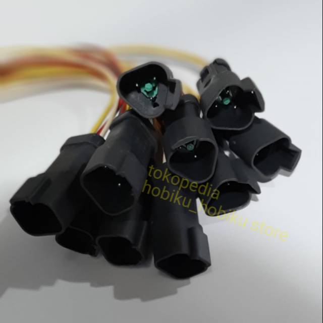 Konektor betina governor motor komatsu pc 200-7,soket wayar excavator