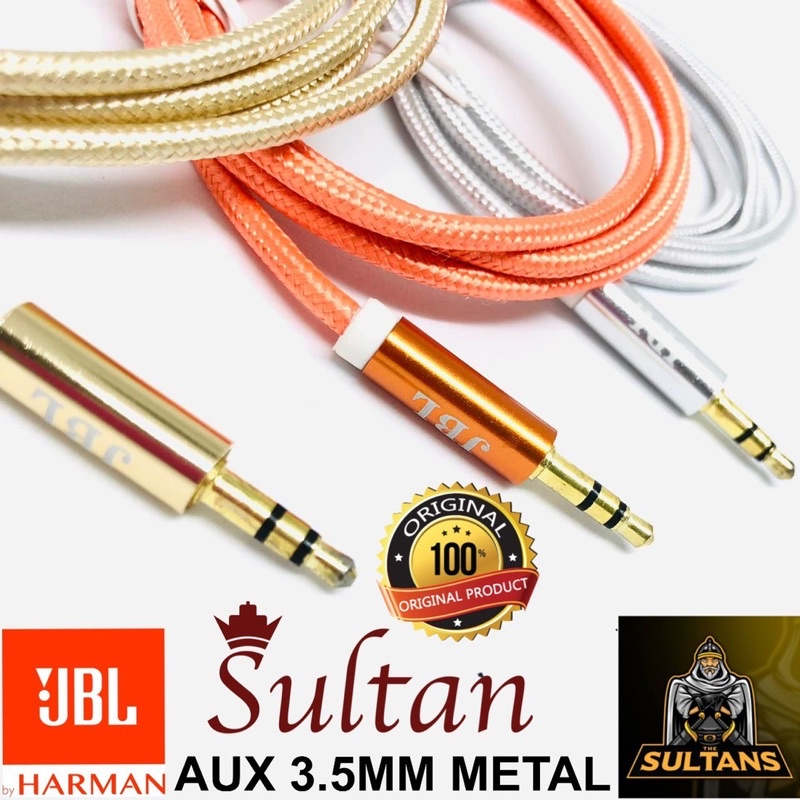 AUDIO CABLE AUX 3.5MM JB KABEL AUDIO AUX 3.5MM PROMO SEN