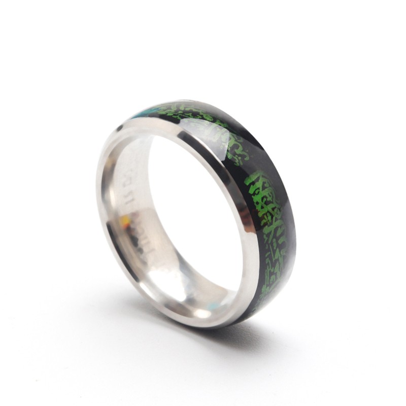 LRC Cincin Tauhid Islam Muslim Lafadz Syahadat (Glow In The Dark) CDM09