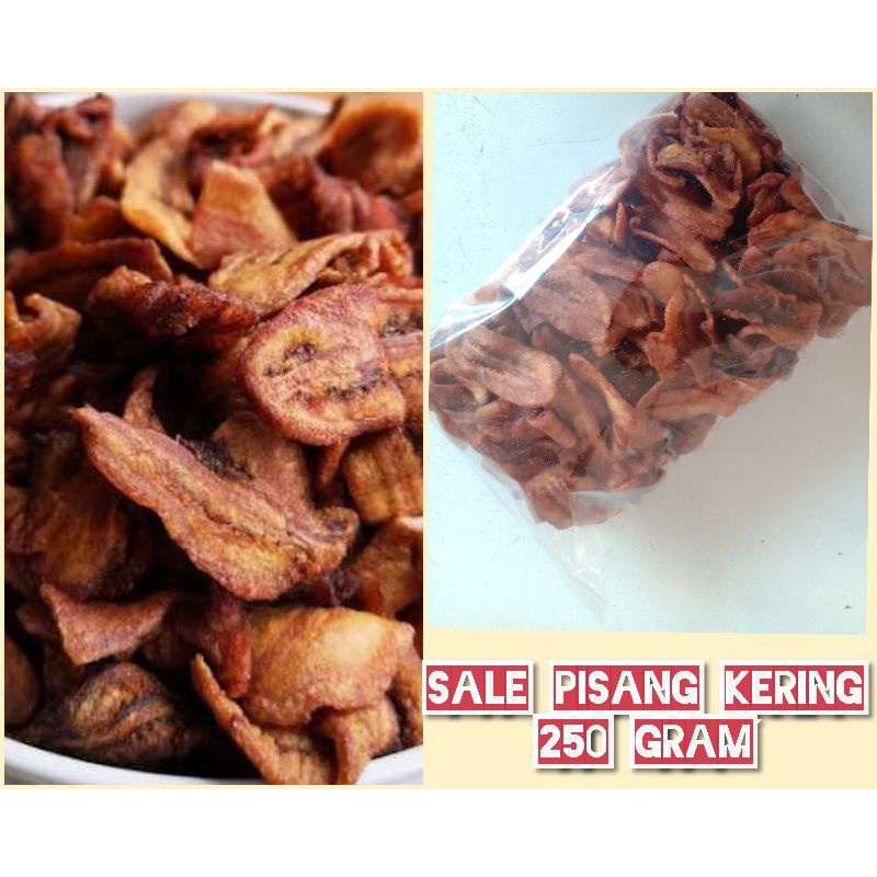 

SALE PISANG KERING KEMASAN 250 GRAM