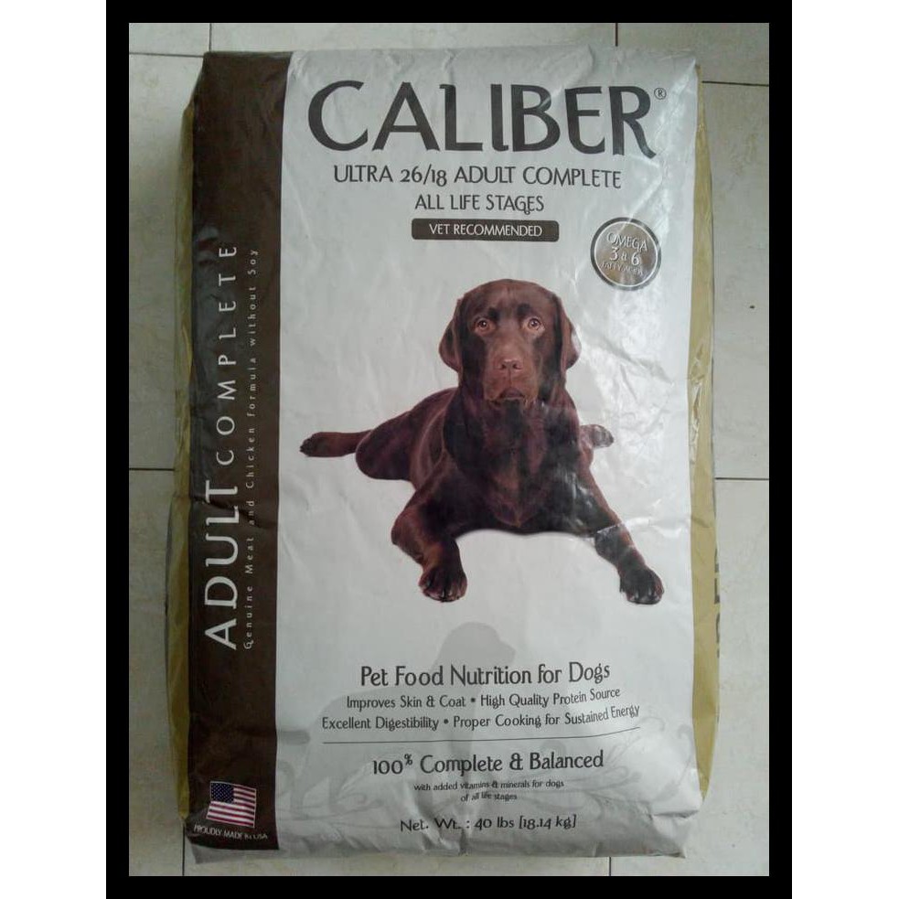 Promo Dog Food Caliber Ultra 18 Kg Promo Murah