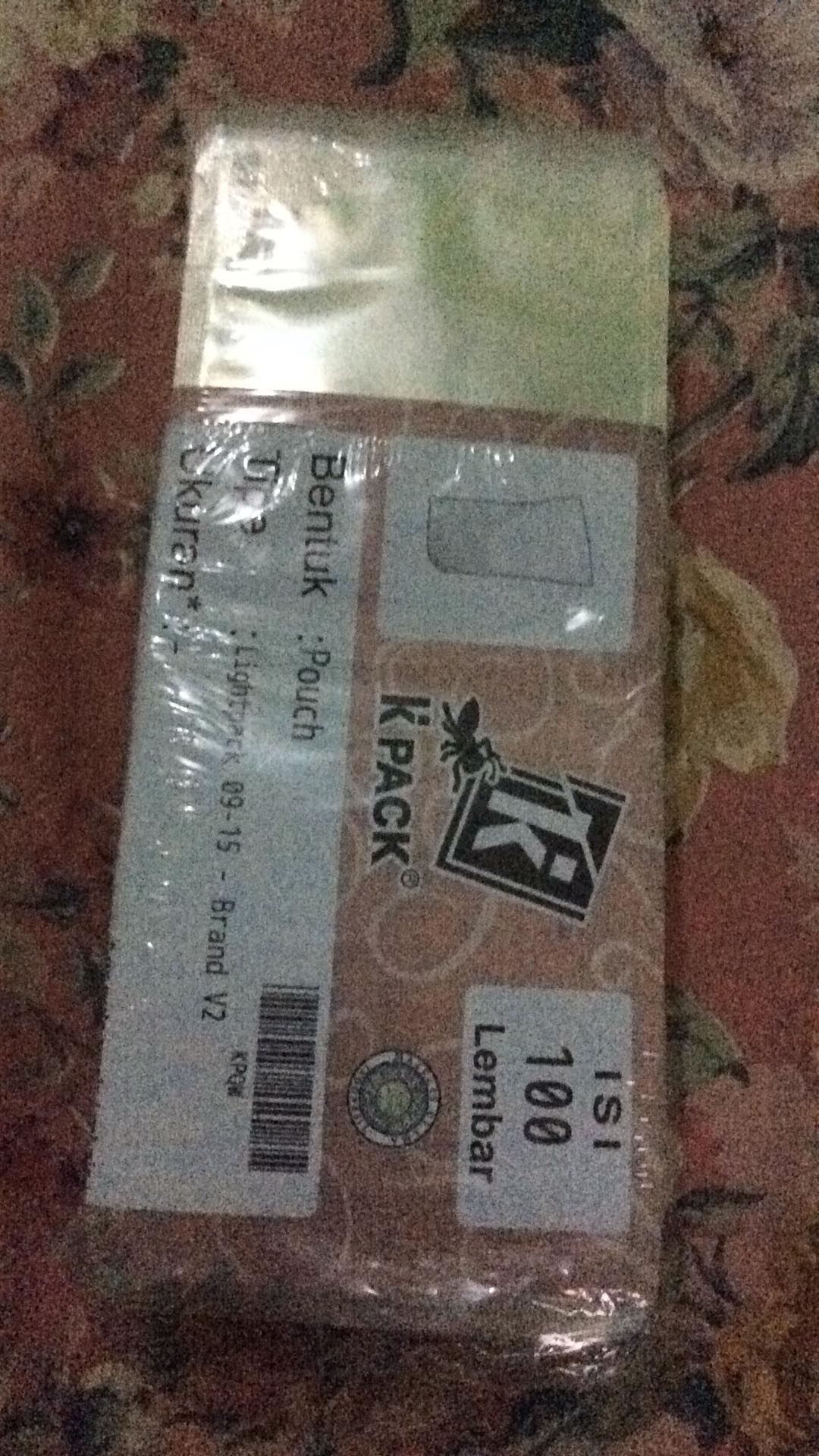 Transparan Lightpack Standing Pouch 9x15 (bisa Untuk Cairan)