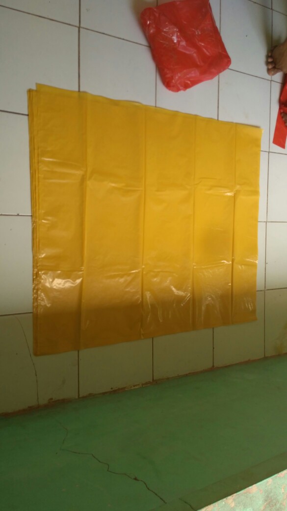 Kantong Plastik Sampah Kuning Medis Uk,80x100cm