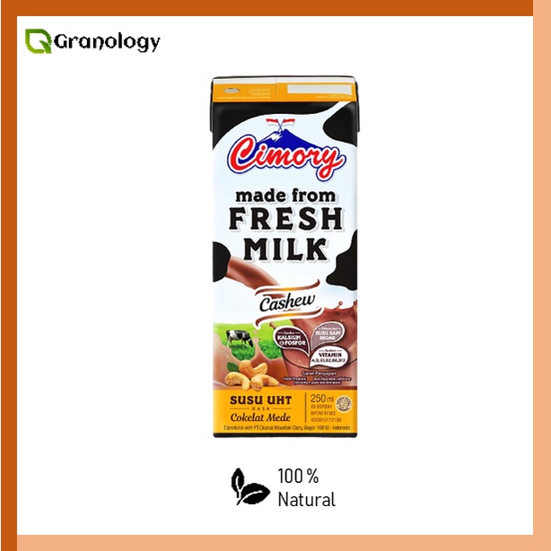 Cimory Susu UHT / Fresh Milk 250 ml - Cashew