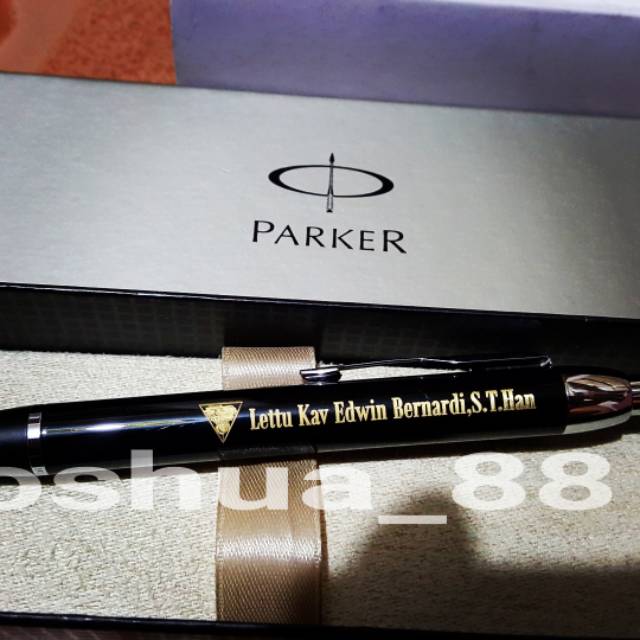 

Pulpen PARKER IM Original Custom Ukir Bisa Request Logo Nama Sendiri