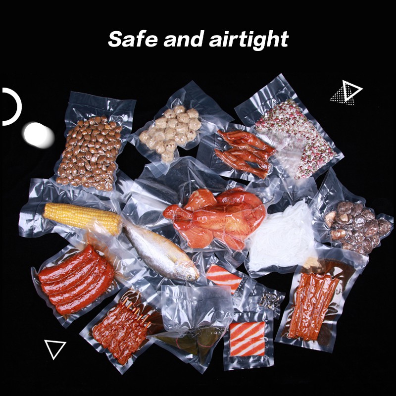 PLASTIK VACUUM GROSIR / VACUM BAG POLOS / PLASTIK VAKUM MAKANAN POLOS-25*500cm