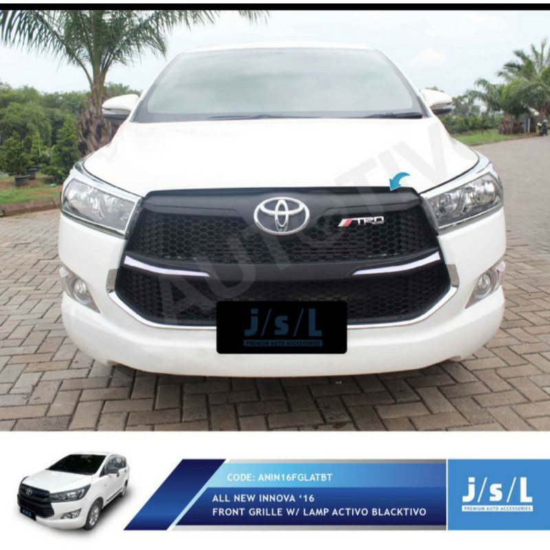 grill all new Innova reborn list grill depan hitam activo w/ lamp jsl