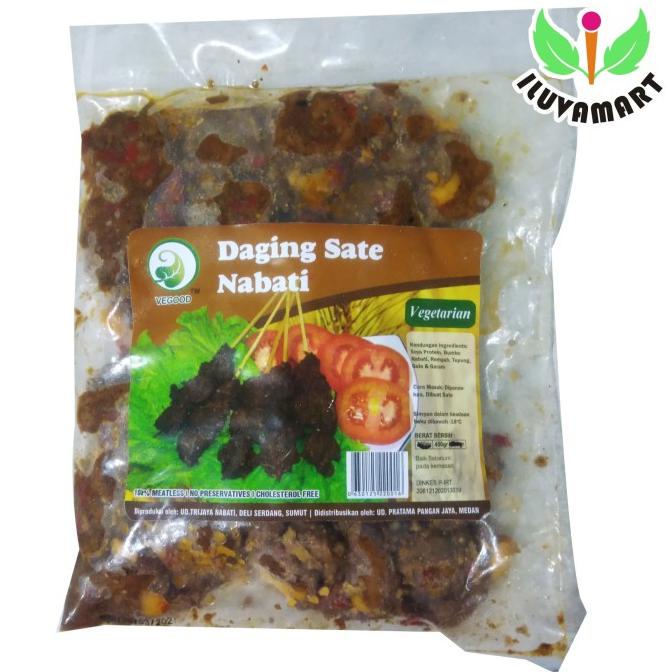 

Vegood Daging Sate Nabati 450gr Satay Ji Vegan Satai Ayam Vege