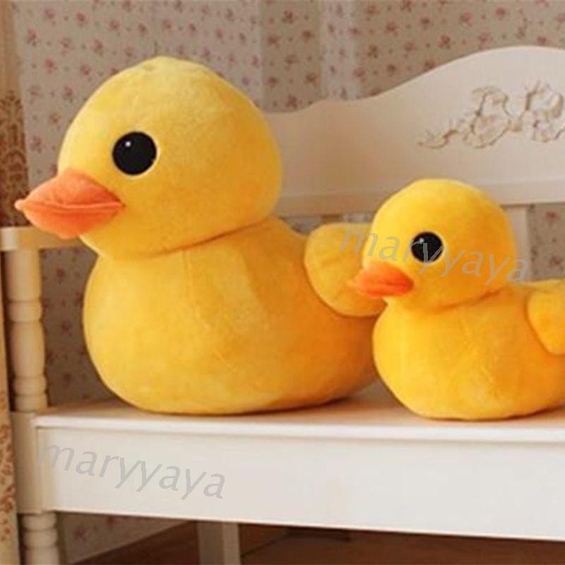 Mary Boneka Bebek Kuning Bahan Plush Untuk Dekorasi Sofa / Hadiah Ulang Tahun Anak