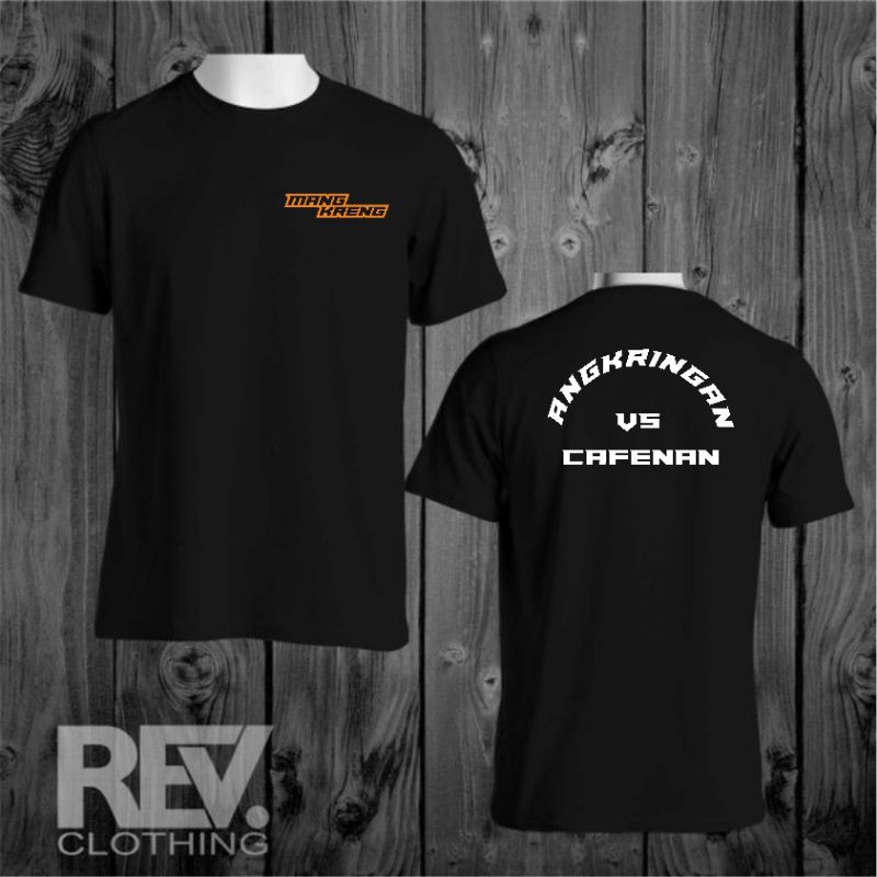 Kaos Angkringan vs cafenan