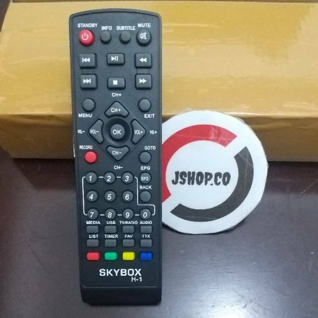 REMOTE/REMOT STB RECEIVER SKYBOX H-1