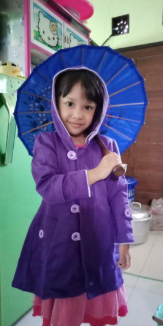 Payung Geulis Satin D 50cm-payung Tradisional Khas Tasikmalaya