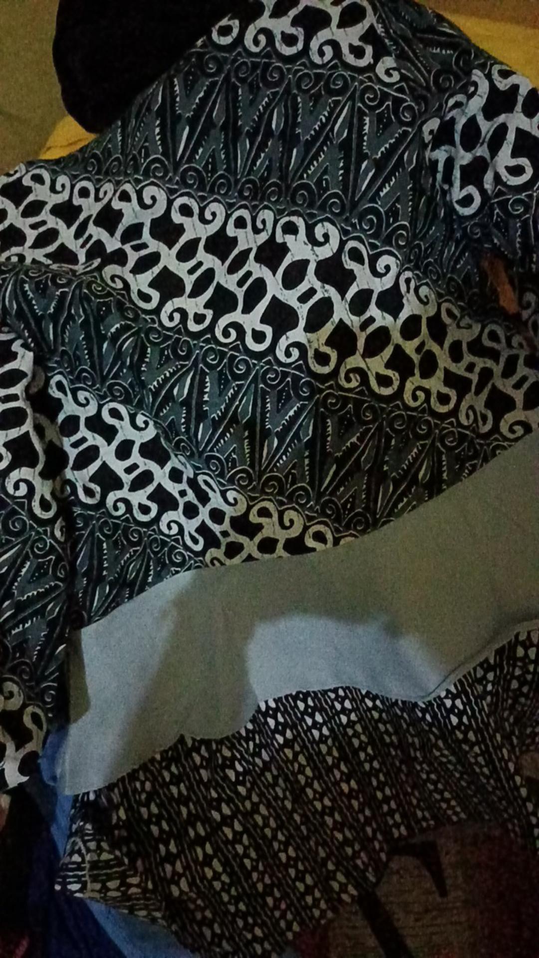 Atasan Batik Wanita Dolby Dolbi Dobby Doby Tenun Sutra Halus Best Seragam Motif Kalem Terbaru