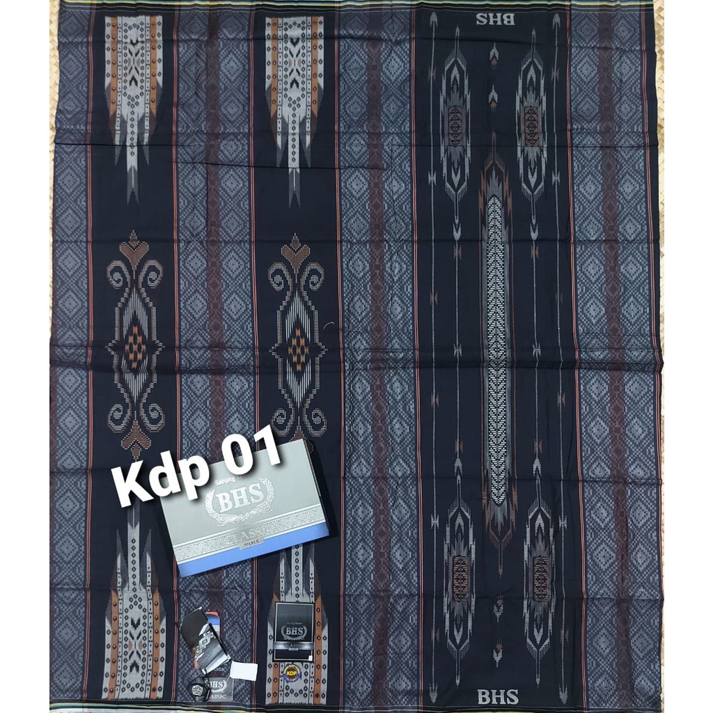 sarung murah bhs classic klasik dobby gold KDP