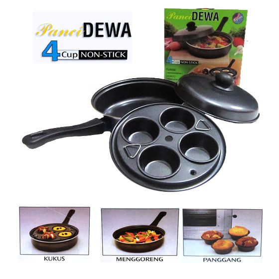 Panci DEWA PANCI SERBA GUNA KUKUS GORENG REBUS PANGGANG panci anti lengket serbaguna